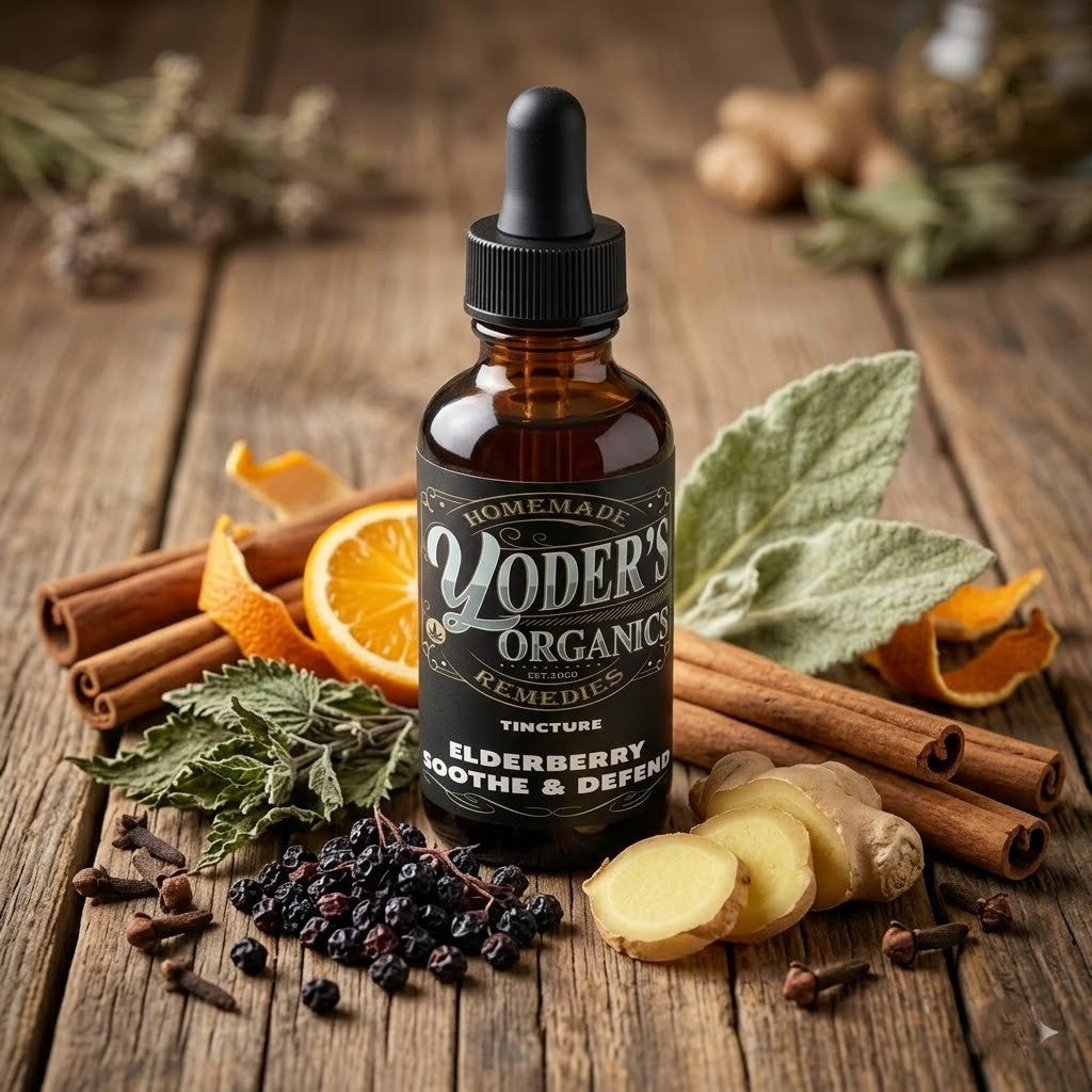 Elderberry Soothe & Defend Herbal Tincture