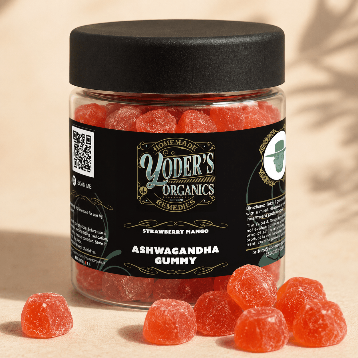 Ashwagandha Gummies - Yoder's Organics