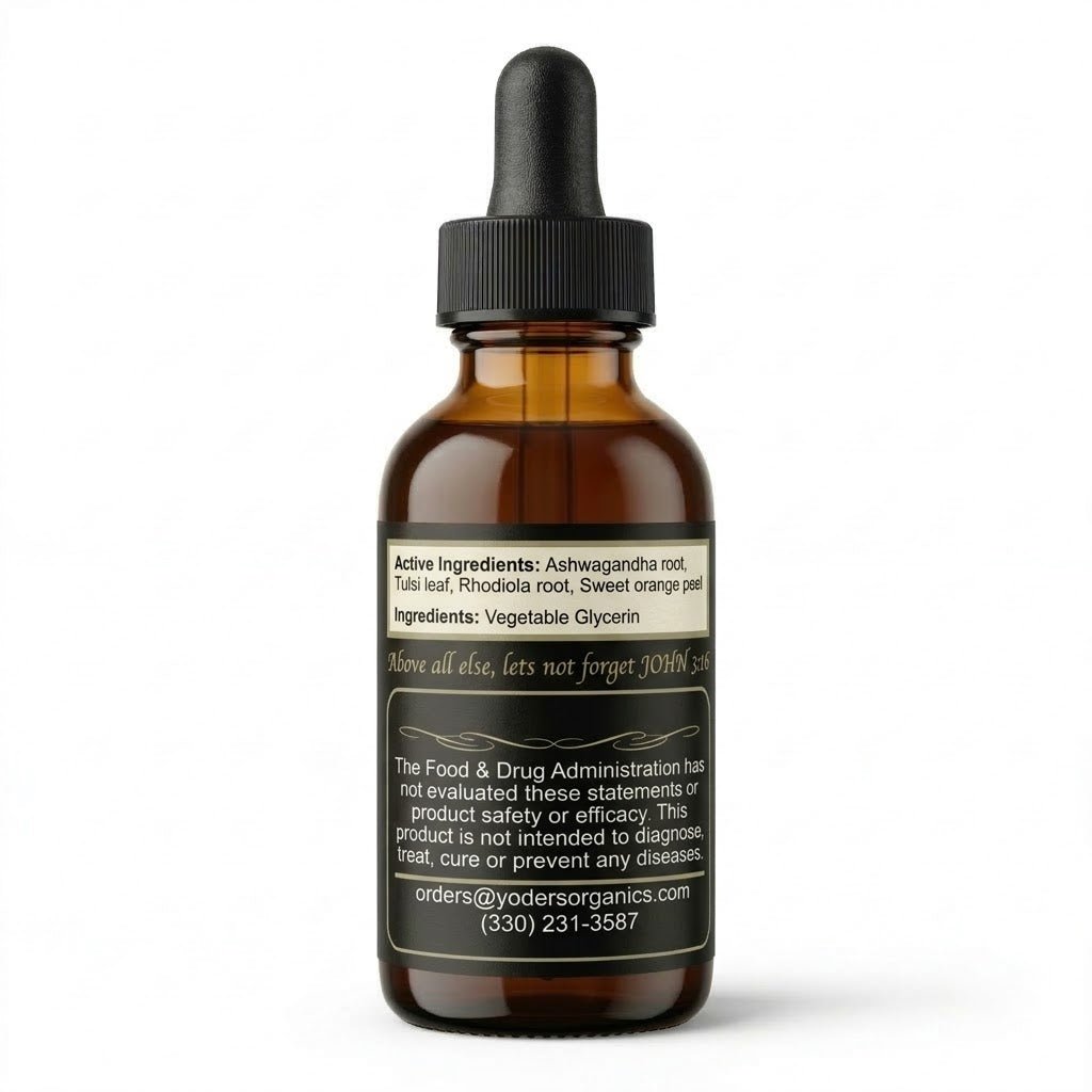 Ashwagandha Herbal Tincture - Yoder's Organics