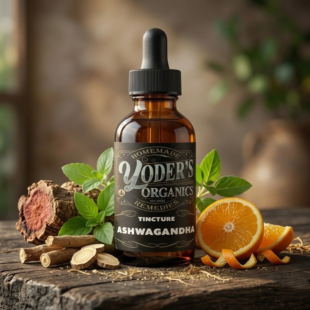 Ashwagandha Herbal Tincture - Yoder's Organics