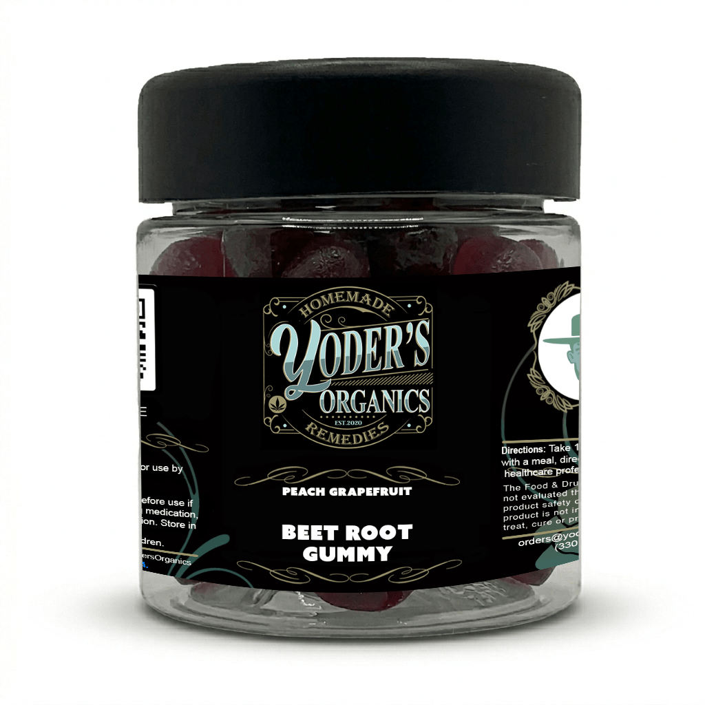Beet Root Gummies - Yoder's Organics