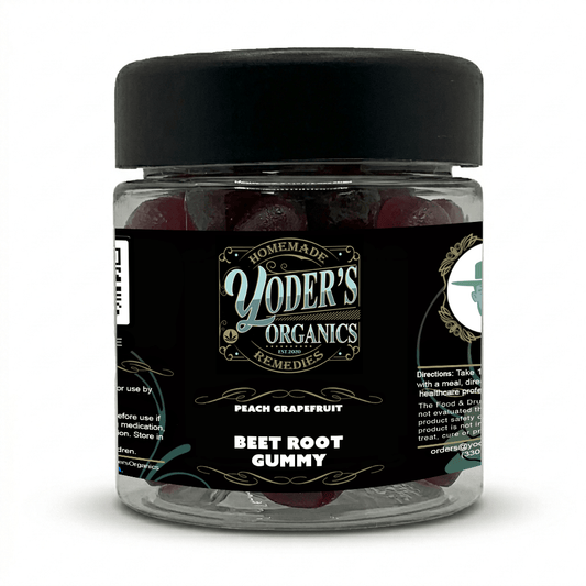 Beet Root Gummies - Yoder's Organics