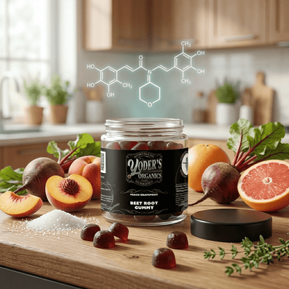 Beet Root Gummies - Yoder's Organics