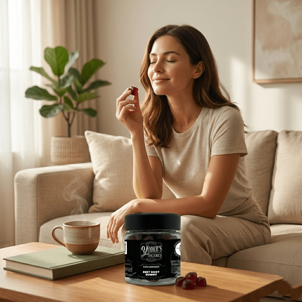 Beet Root Gummies - Yoder's Organics