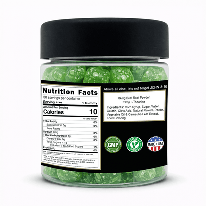 Beet Root Gummies - Green Apple Pinapple - Yoder's Organics