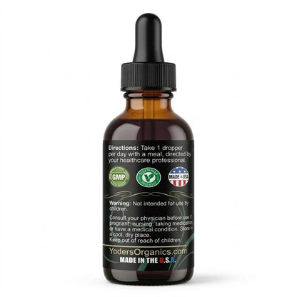Elderberry Soothe & Defend Herbal Tincture - Yoder's Organics