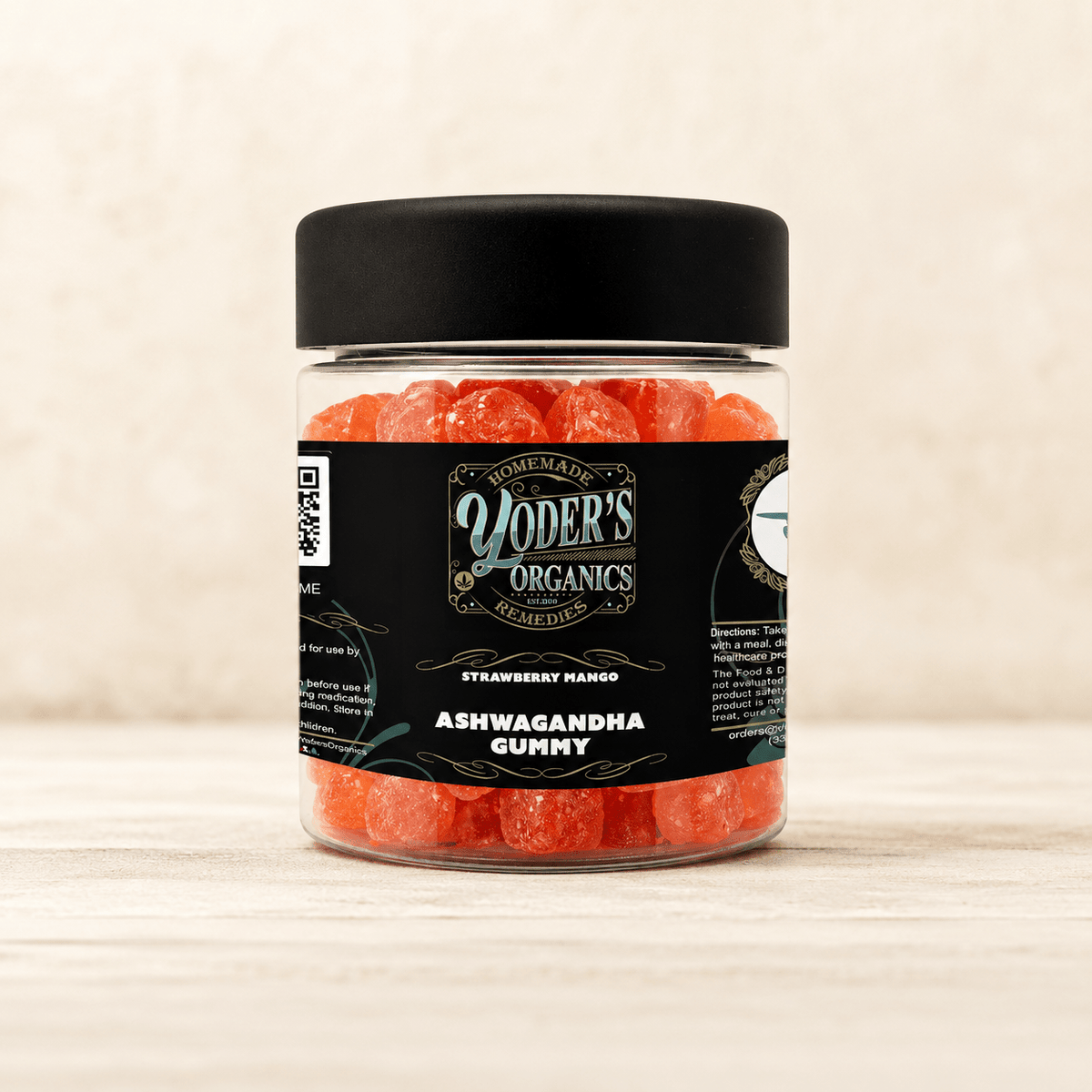 Ashwagandha gummies jar from the Essentials Trio bundle