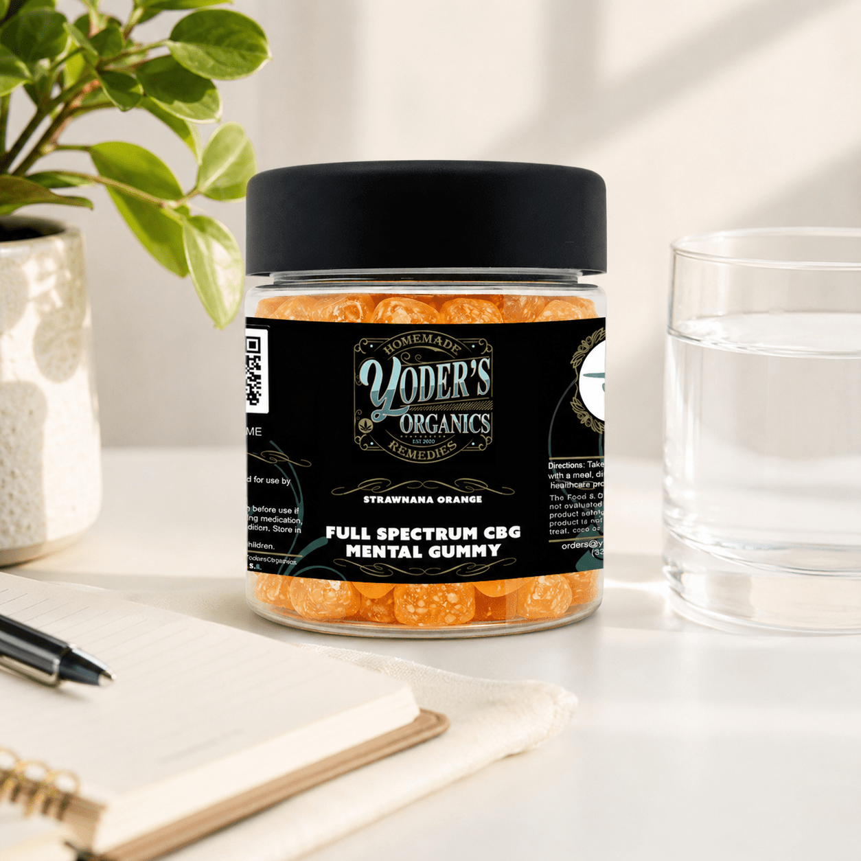 Full Spectrum CBG Mental Gummies - Yoder's Organics