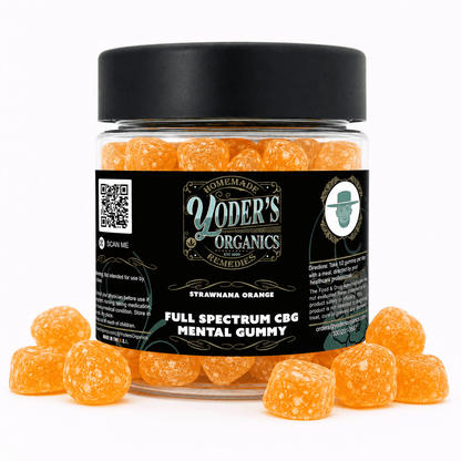 Full Spectrum CBG Mental Gummies - Yoder's Organics