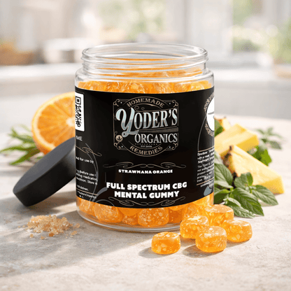 Full Spectrum CBG Mental Gummies - Yoder's Organics