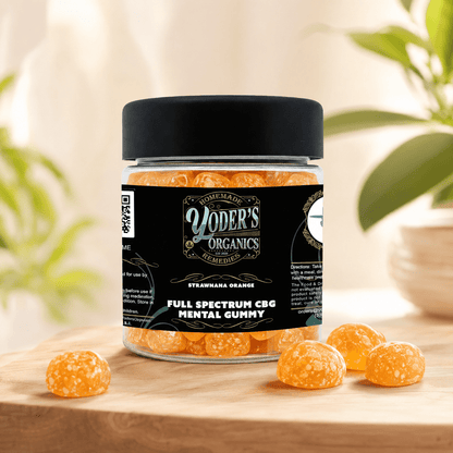 Full Spectrum CBG Mental Gummies - Yoder's Organics