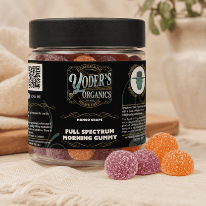 Full Spectrum Morning Gummies - Yoder's Organics