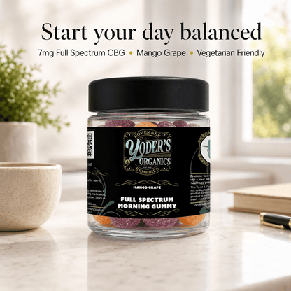 Full Spectrum Morning Gummies - Yoder's Organics
