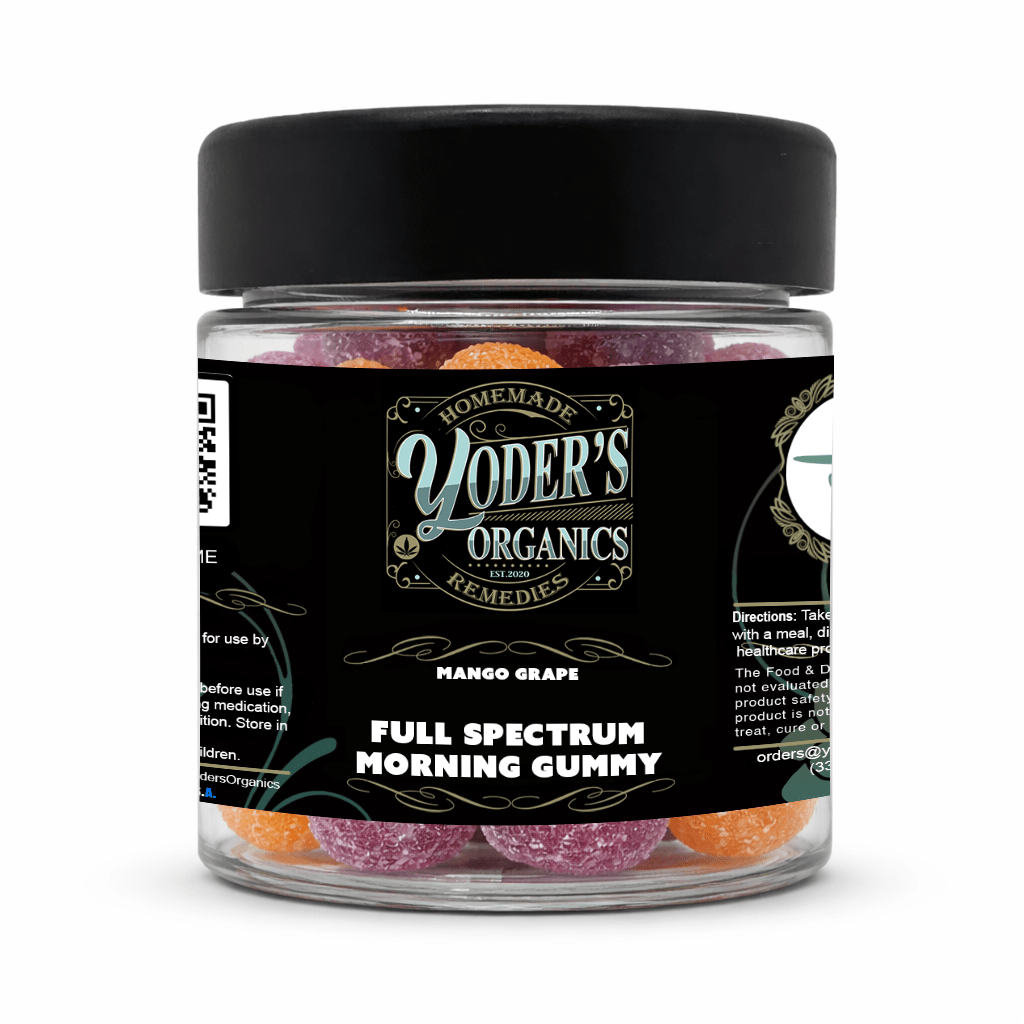 Full Spectrum Morning Gummies - Yoder's Organics