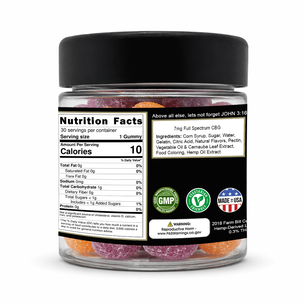 Full Spectrum Morning Gummies - Yoder's Organics