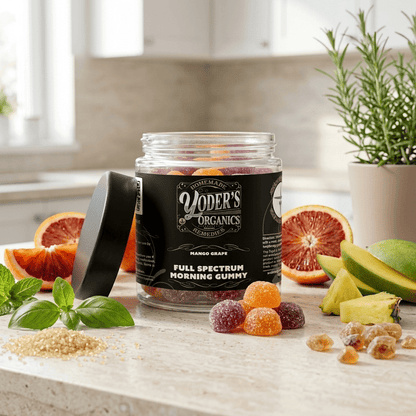 Full Spectrum Morning Gummies - Yoder's Organics