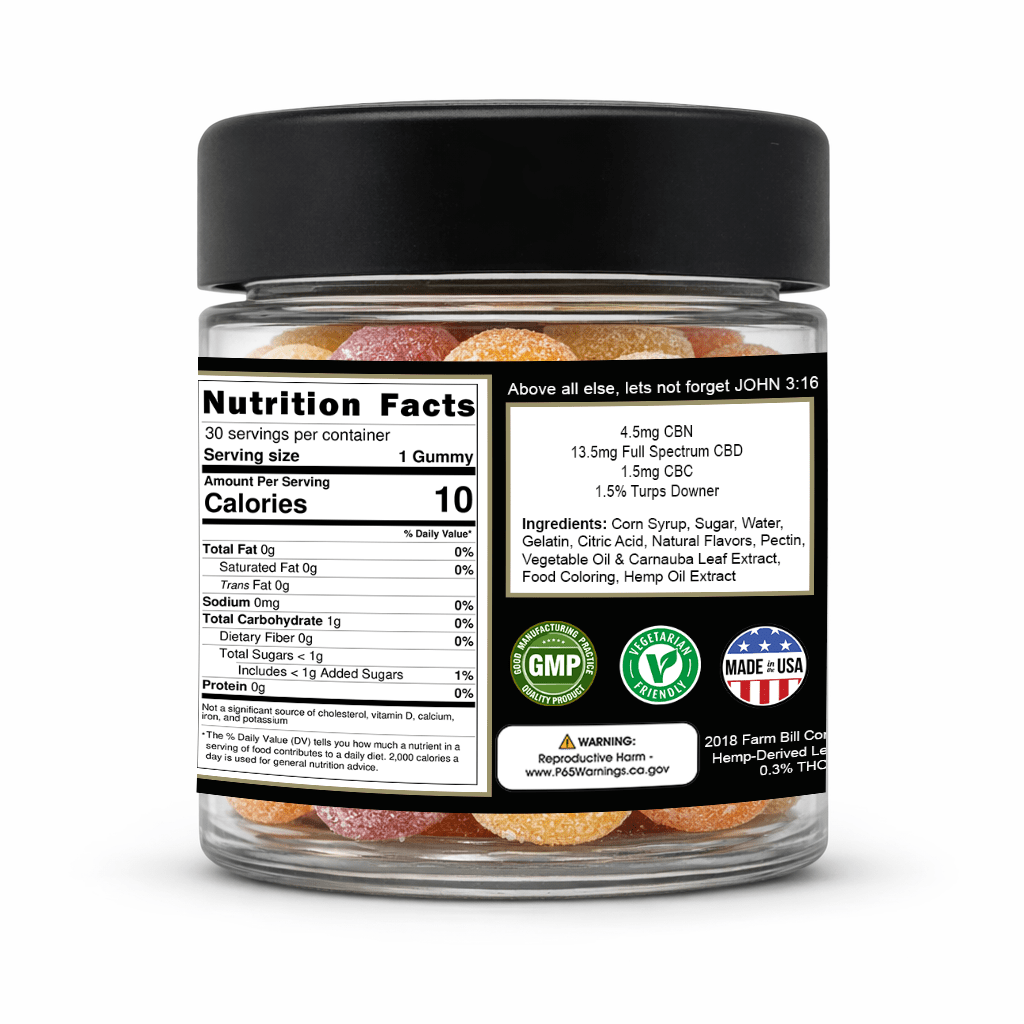 Full Spectrum Office Gummies - Yoder's Organics