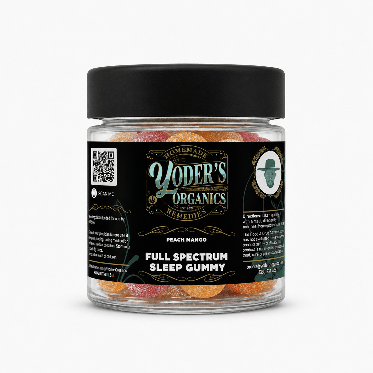Full Spectrum Sleep Gummies - Yoder's Organics
