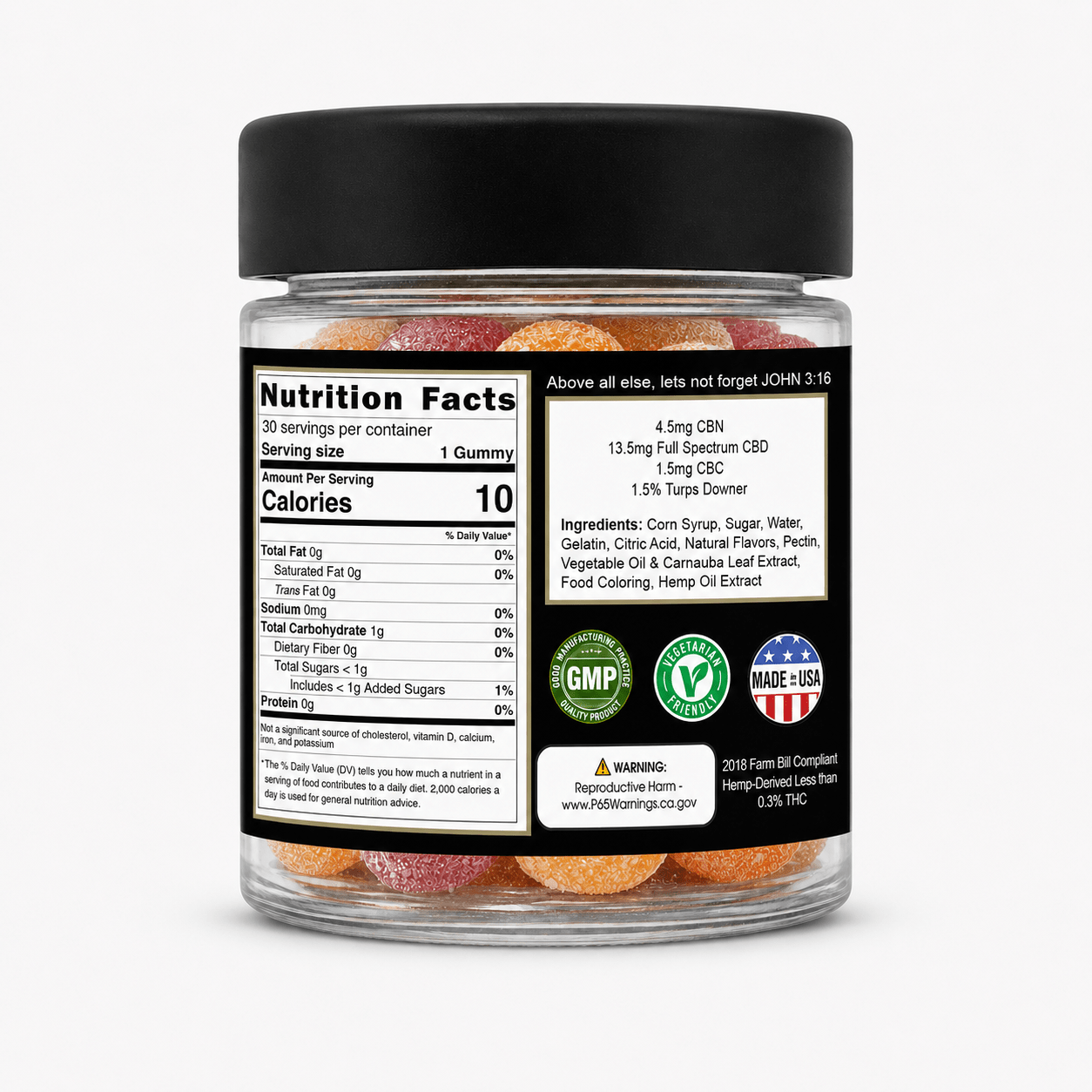 Full Spectrum Sleep Gummies - Yoder's Organics