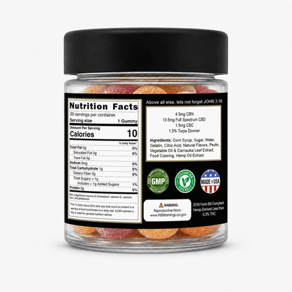 Full Spectrum Sleep Gummies - Yoder's Organics