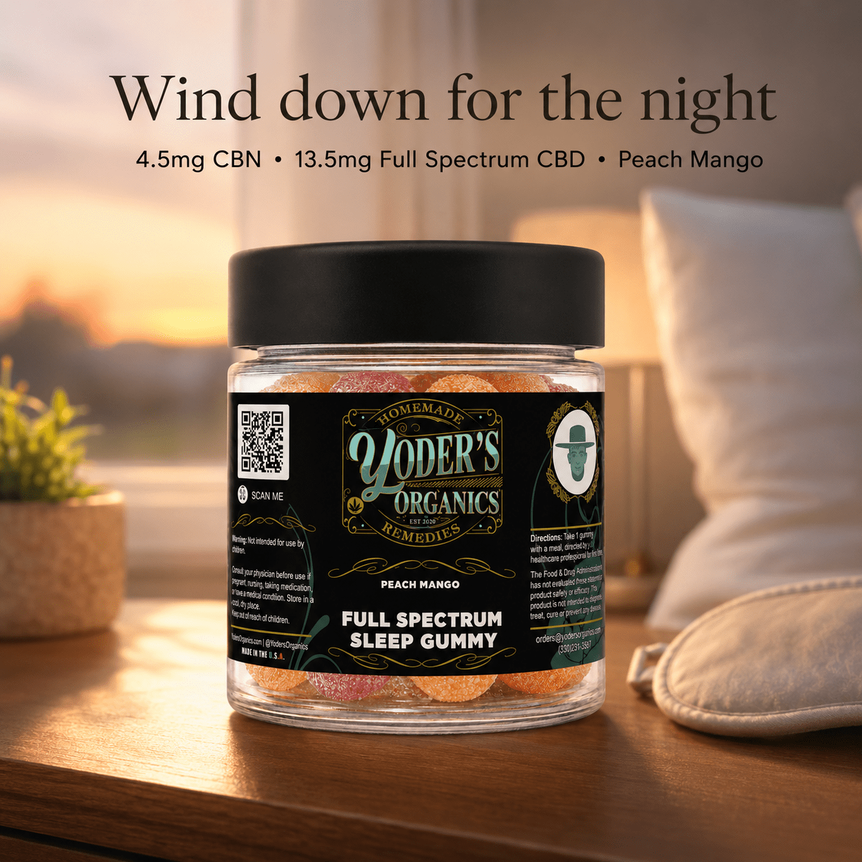 Full Spectrum Sleep Gummies - Yoder's Organics