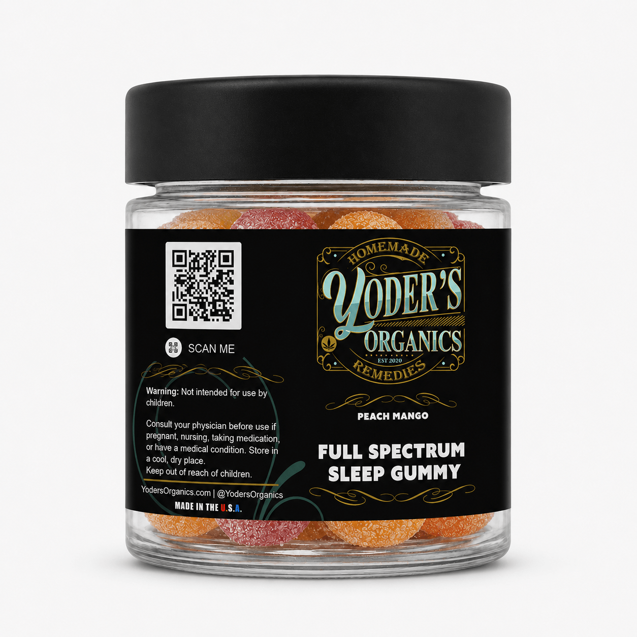 Full Spectrum Sleep Gummies - Yoder's Organics