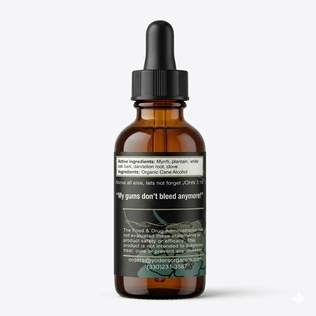 Tooth & Gum Herbal Tincture