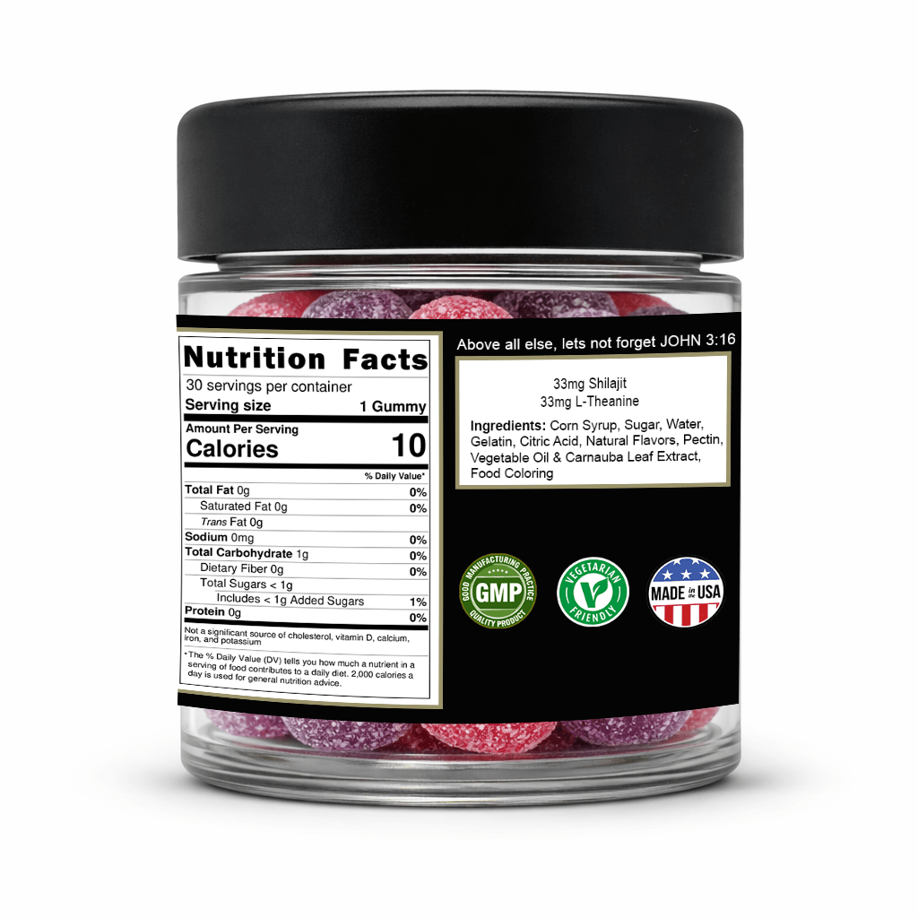 SHILAJIT GUMMIES - Yoder's Organics