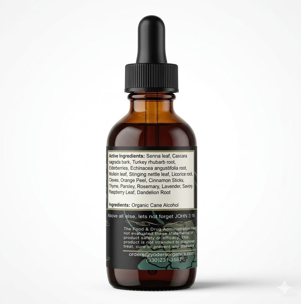 Thunder Cleanse Herbal Tincture - Yoder's Organics