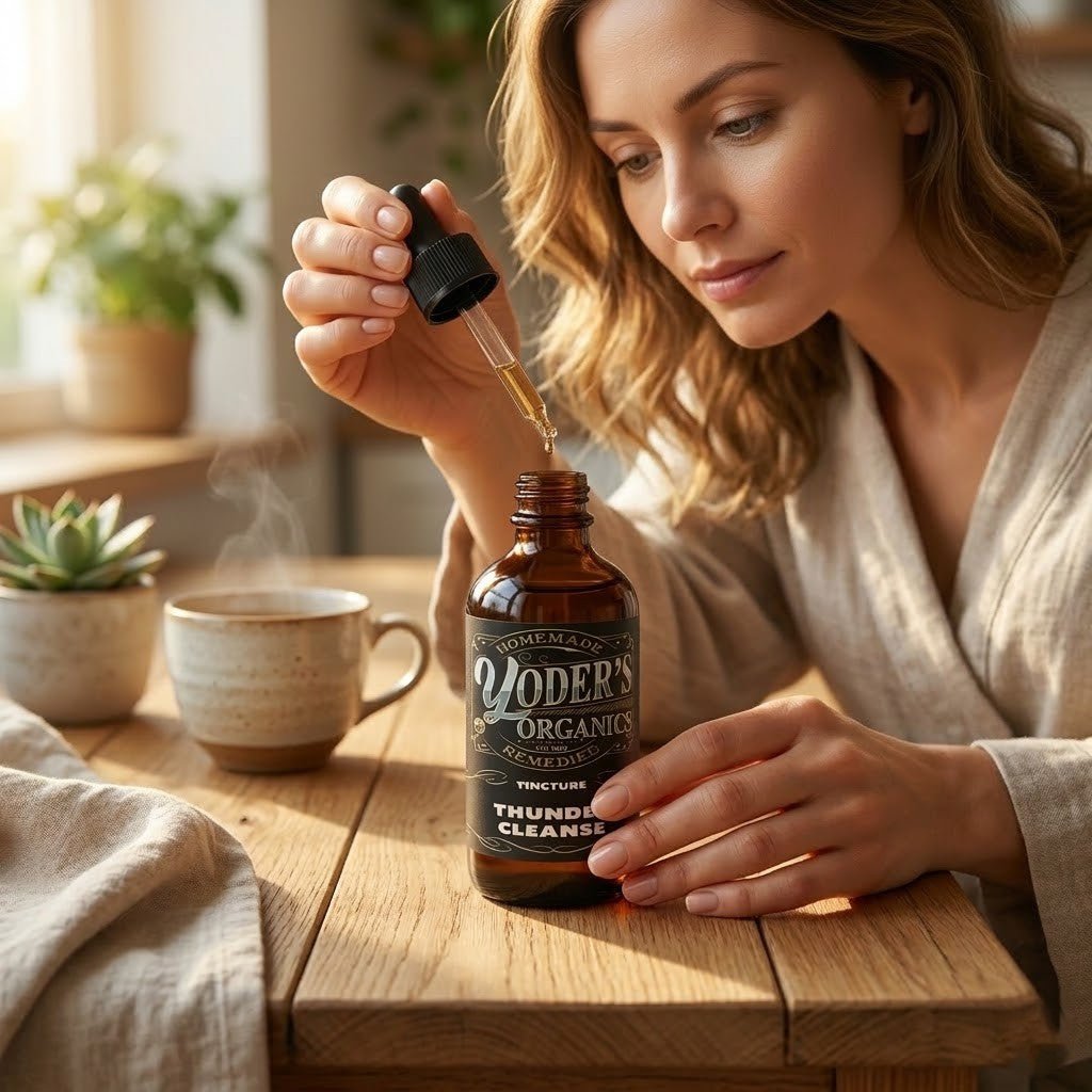 Thunder Cleanse Herbal Tincture - Yoder's Organics