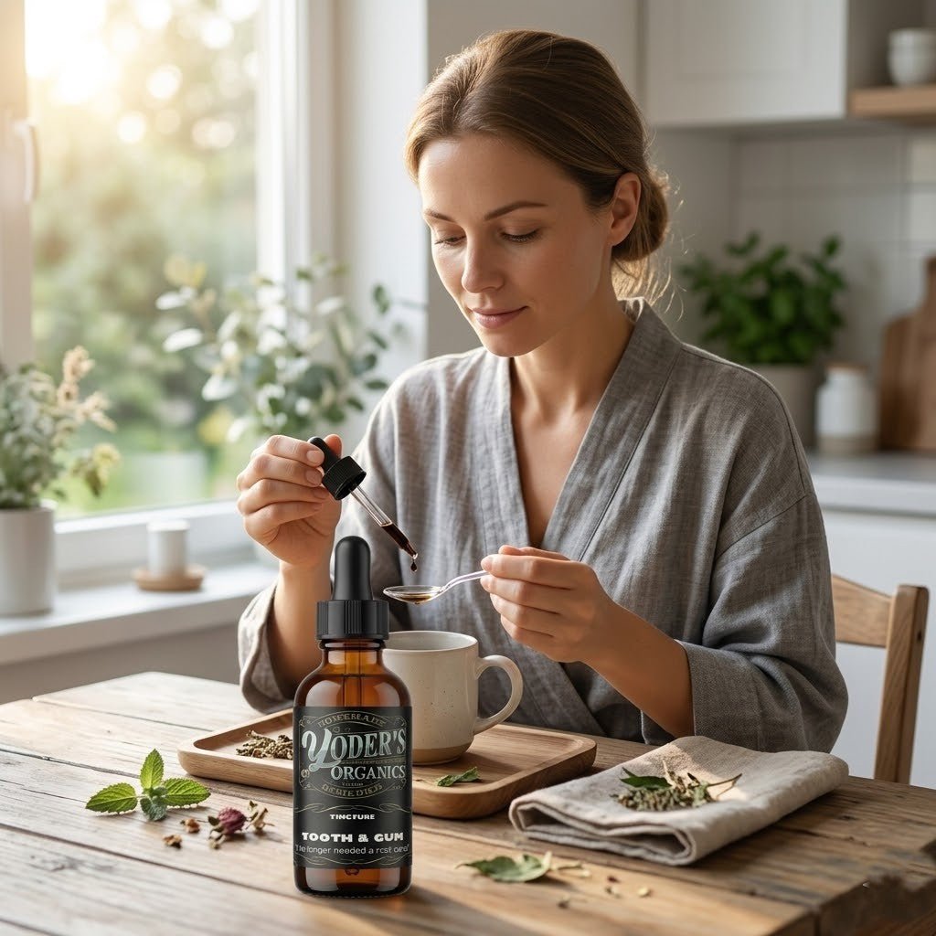 Tooth & Gum Herbal Tincture - Yoder's Organics